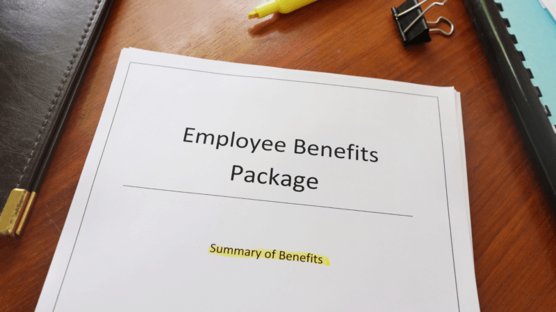 employee benefits package summary of benefits